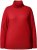 Ulla Popken Turtleneck Ribbed Trim Long Sleeve Sweater Salsa Red - Hættetrøjer og sweatshirts - 