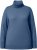 Ulla Popken Turtleneck Ribbed Trim Long Sleeve Sweater Atlantic Blue - Hættetrøjer og sweatshirts - 