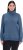 Ulla Popken Turtleneck Ribbed Trim Long Sleeve Sweater Atlantic Blue - Hættetrøjer og sweatshirts - 