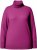Ulla Popken Turtleneck Ribbed Trim Long Sleeve Sweater Berry - Hættetrøjer og sweatshirts - 