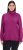 Ulla Popken Turtleneck Ribbed Trim Long Sleeve Sweater Berry - Hættetrøjer og sweatshirts - 