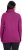 Ulla Popken Turtleneck Ribbed Trim Long Sleeve Sweater Berry - Hættetrøjer og sweatshirts - 