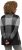 Ulla Popken Grand Check Long Sleeve Sweater Charcoal Grey Melange - Hættetrøjer og sweatshirts - Bløde sweatshirts, hoodies & strik
