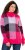 Ulla Popken Grand Check Long Sleeve Sweater Red Pink - Hættetrøjer og sweatshirts - 