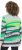 Ulla Popken Landscape Stripe Sweater Moss Green - Hættetrøjer og sweatshirts - Bløde sweatshirts, hoodies & strik