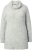 Ulla Popken Space Yarn Oversized Turtleneck Sweater Light Grey Melange - Hættetrøjer og sweatshirts - 