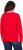 Ulla Popken Color Block Long Sleeve Sweater Lychee - Hættetrøjer og sweatshirts - Bløde sweatshirts, hoodies & strik