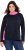 Ulla Popken Color Block Long Sleeve Sweater Ink Blue - Hættetrøjer og sweatshirts - 