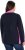 Ulla Popken Color Block Long Sleeve Sweater Ink Blue - Hættetrøjer og sweatshirts - 