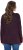 Ulla Popken Contrast Trim Long Sleeve Sweater Dark Ruby - Hættetrøjer og sweatshirts - Bløde sweatshirts, hoodies & strik