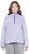 Ulla Popken Striped Knit Long Sleeve Troyer Collar Sweater Purple - Hættetrøjer og sweatshirts - Bløde sweatshirts, hoodies & strik