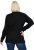 Ulla Popken Whimsical Holiday Sweater Black - Hættetrøjer og sweatshirts - 