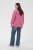 Kaffe Curve Sus Sweatshirt Pink Power - Collegetrøjer - 