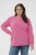 Kaffe Curve Sus Sweatshirt Pink Power - Collegetrøjer - 