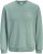 Jack & Jones Brandon Sweatshirt Turquoise - Trøjer og hættetrøjer - Trøjer og Hættetrøjer i store størrelser - 2XL-14XL