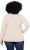Ulla Popken Drawstring Collar Long Sleeve Sweatshirt Nature Melange - Hættetrøjer og sweatshirts - 