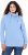 Ulla Popken Drawstring Collar Long Sleeve Sweatshirt Light Blue - Hættetrøjer og sweatshirts - Bløde sweatshirts, hoodies & strik