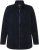 Ulla Popken Modular Fleece Zip Front Jacket Navy - Hættetrøjer og sweatshirts - Bløde sweatshirts, hoodies & strik