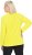 Ulla Popken Modular Fleece Zip Front Jacket Lime - Hættetrøjer og sweatshirts - Bløde sweatshirts, hoodies & strik