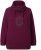 Ulla Popken Rhinestone Snowflake Turtleneck Sweatshirt Dark Ruby - Hættetrøjer og sweatshirts - Bløde sweatshirts, hoodies & strik