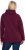 Ulla Popken Rhinestone Snowflake Turtleneck Sweatshirt Dark Ruby - Hættetrøjer og sweatshirts - Bløde sweatshirts, hoodies & strik