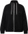 Ulla Popken Contrast Color Zip Up Sweatshirt Black - Hættetrøjer og sweatshirts - 
