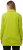 Ulla Popken GLOW Lettered Collared Sweatshirt Apple Green - Hættetrøjer og sweatshirts - Bløde sweatshirts, hoodies & strik