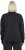Ulla Popken Quick Drying College Collar Sweatshirt Black - Hættetrøjer og sweatshirts - 