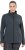 Ulla Popken Quick Drying Zip Up Sweatshirt Black - Hættetrøjer og sweatshirts - 