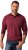JP1880 Polo Shirt Pique Long Sleeve Red - Polotrøjer - Polotrøjer 2XL-8XL
