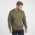 North Latitude Denim Logo Sweatshirt Dusty Olive Green TALL - TALL trøjer - TALL sweatshirts til høje mænd