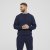 North Latitude Denim Crew Neck Sweatshirt Navy Blue TALL - TALL trøjer - 