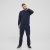 North Latitude Denim Crew Neck Sweatshirt Navy Blue TALL - TALL trøjer - 