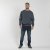 North Latitude O-Neck Sweatshirt Blue Melange TALL - TALL trøjer - 