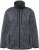 Ulla Popken Heather Knit Fleece Jacket Navy - Hættetrøjer og sweatshirts - 