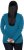 Ulla Popken Glitter Stars Soft Knit Sweater Petrol - Hættetrøjer og sweatshirts - Bløde sweatshirts, hoodies & strik