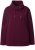 Ulla Popken Chain Fringe Smooth Fleece Sweatshirt Dark Wine Red - Hættetrøjer og sweatshirts - 