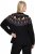 Ulla Popken Norwegian Style Christmas Sweater Black - Hættetrøjer og sweatshirts - Bløde sweatshirts, hoodies & strik
