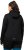 Ulla Popken HYPRAR Zip Front Hooded Stretch Sweatshirt Black - Hættetrøjer og sweatshirts - 
