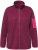 Ulla Popken Knit Fleece-Lined Zippered Jacket Fuchsia Pink - Hættetrøjer og sweatshirts - 