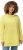 Ulla Popken Embossed Letter Sweatshirt Lemon Yellow - Hættetrøjer og sweatshirts - Bløde sweatshirts, hoodies & strik