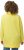 Ulla Popken Embossed Letter Sweatshirt Lemon Yellow - Hættetrøjer og sweatshirts - Bløde sweatshirts, hoodies & strik