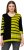 Ulla Popken Mixed Stripe 3/4 Sleeve Colorblock Sweater Apple Green - Hættetrøjer og sweatshirts - 