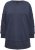 Ulla Popken Layered Look Button Sleeve Sweatshirt Navy - Hættetrøjer og sweatshirts - 