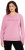 Ulla Popken Graphic BE UNIQUE Inverted Seam Sweatshirt Raspberry - Hættetrøjer og sweatshirts - Bløde sweatshirts, hoodies & strik