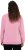 Ulla Popken Graphic BE UNIQUE Inverted Seam Sweatshirt Raspberry - Hættetrøjer og sweatshirts - Bløde sweatshirts, hoodies & strik