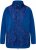 Ulla Popken Patch Print Fleece Jacket Denim Blue - Hættetrøjer og sweatshirts - Bløde sweatshirts, hoodies & strik