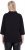 Ulla Popken Decorative Chain Collar Sweatshirt Black - Hættetrøjer og sweatshirts - 