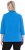 Ulla Popken Classic Fit with Side Slits 3/4 Sleeve Sweatshirt Royal Blue - Hættetrøjer og sweatshirts - 