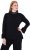 Ulla Popken Flared Sleeve Turtleneck Sweater Black - Hættetrøjer og sweatshirts - 